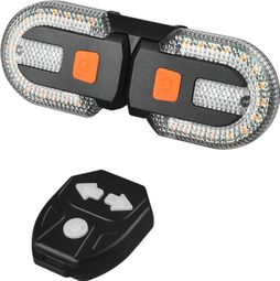 Clignotants vélo LED avec télécommande sans fil – 3 en 1 USB rechargeable