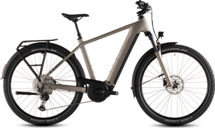 VTC Électrique Cube Nuride Hybrid Pro 600 Shimano Deore/Deore XT 12V 600 Wh 29'' Beige Flash Stone 2026