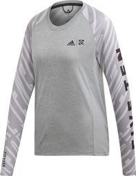 Maglia manica lunga adidas Five Ten Donna Trailcross Ls Gris