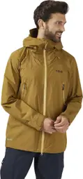 Rab Kangri Paclite Plus Waterproof Jacket Brown