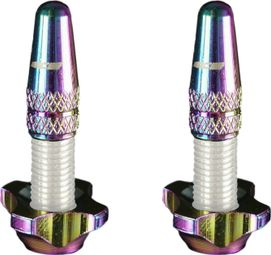 Ice Kit of Aluminium Plugs (x2) and Nuts (x2) Airflow Oil Slick