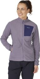 Rab Tecton Women's Fleece Jacket Purple M