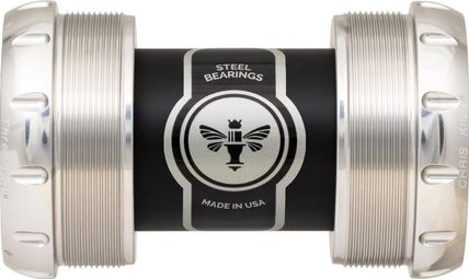 Chris King ThreadFit T47-30 Bottom Bracket Silver