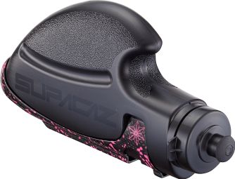 Portabotellas Supacaz TriFly Carbon Neon Pink con Can A Ro