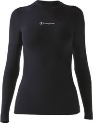 Women's Long Sleeve Baselayer Champion Seamless Black