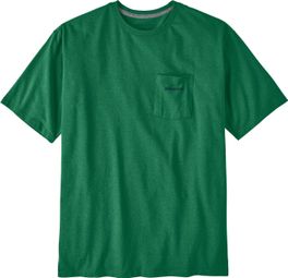 T-Shirt Patagonia Boardshort Logo Pocket Vert