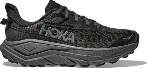 Hoka Challenger 8 Large zwarte trailschoenen voor dames