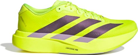 adidas Adizero Evo SL Running Shoes, Yellow/Purple, Men's
