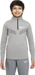 Camiseta de manga larga con 1/2 cremallera Nike Sport Grey Boy