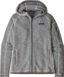 Polaire Patagonia Better Sweater Hoody Femme Blanc
