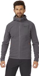 Rab Tecton Hoody Fleece Jacket Grey XL