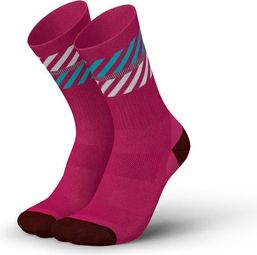 Incylence Merino Light Lanes Socken Rosa Rot