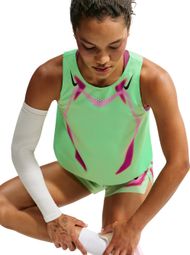 Débardeur Crop Nike AeroSwift Vert Femme
