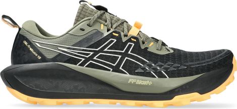 Chaussures Trail Asics Gel-Trabuco 13 Noir/Kaki/Orange Homme