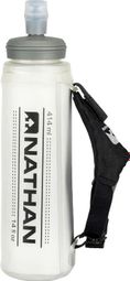 Nathan ExoShot Knijpfles 414ml Zilver