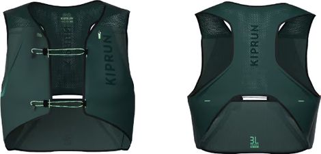 Kiprun Race 900 3L Hydration Vest Green