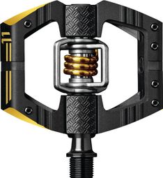 Paire de Pédales Automatiques avec Cages CRANKBROTHERS MALLET ENDURO 11 Noir Or