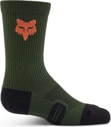 Calcetines Fox Ranger Crew 15 cm Junior Verde