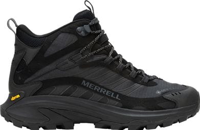Zapatillas de senderismo Merrell Moab Speed 2 Mid Gore-Tex Negras