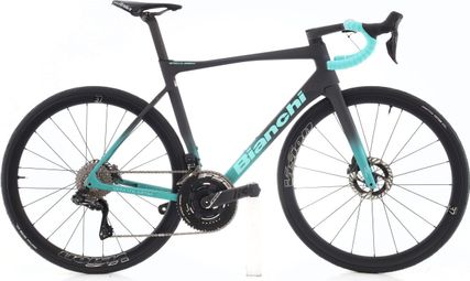 Produit reconditionné · Bianchi Specialissima RC Di2 12V · Gris / Vélo de route | Très bon état
