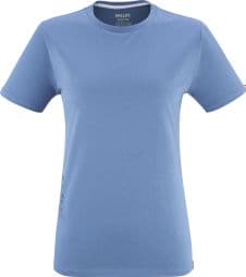 T-shirt Millet Chamonix Flower Blue Donna