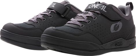 Pair of O'Neal FLOW SPD V.22 MTB Shoes Black / Gray