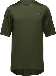 Gore Wear TrailKPR Olive Short Sleeve Jersey