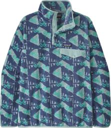 Patagonia Lightweight Synchilla Snap-T Fleecejacke Blau Damen