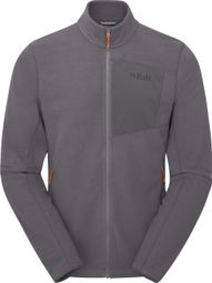 Fleecejacke Rab Tecton Grau M