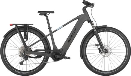 Scott Sub 30 elektrische stadsfiets, Shimano 10-versnellingen, 600 Wh, Bosch 85 Nm, 700 mm, Midnight Grey, 2025