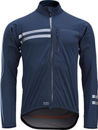 Van Rysel Endurance Rain Long Sleeve Jacket Blue