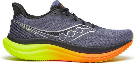 Chaussures Running Saucony Triumph 23 Bleu/Orange/Jaune Homme