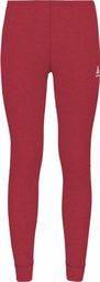 Long Tights Odlo Active Warm Eco Red Child