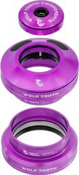 Wolf Tooth Premium EC44 Aero Headset for Semi-Internal Routing, Purple