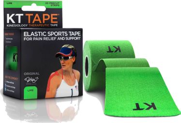 KT TAPE Roll precut tape COTON ORIGINAL Green 20 tapes