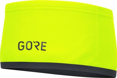 Bandeau Gore Wear M WINDSTOPPER® Jaune Fluo