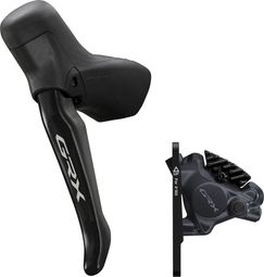 Kit de freno de disco delantero izquierdo Shimano GRX BL-RS717-L/BR-RX410 1x12S (sin rotor) J-Kit 1000 mm