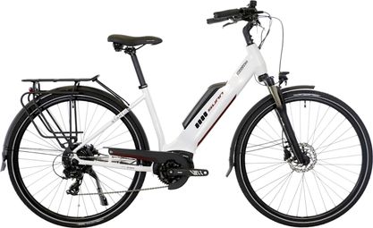 Bicicletta da esposizione - Sunn Urb Start Bicicletta da città elettrica Shimano Altus/Tourney 8V 400 Wh 700 mm Bianco 2023