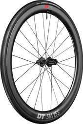 Ruota posteriore DT Swiss ERC 1100 Dicut DB 45 | 12x142 mm | Centerlock + Pneumatico Continental GP 5000 S TR Nero