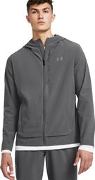 Veste coupe-vent Under Armour OutRun The Storm Gris Homme