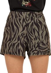 Shorts Women Dharco Pit Cypress Grau/Schwarz