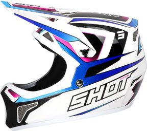 Integral Shot Rogue Level Helmet White/Blue Pearly