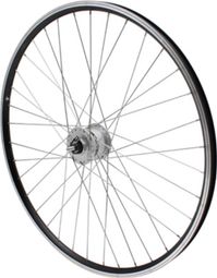 ROUE VTC 700X35 AVANT ER10 ALU NOIR DOUBLE PAROI MOY SHIMANO DYNAMO DH2N 6 VOLT-2.4W