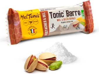 Barre énergétique Tonic Bio Meltonic Pistache/Sel - 25g