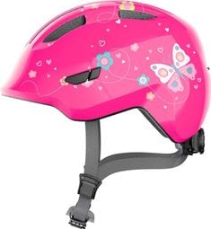 Abus Casque Vélo Smiley 3.0 - Papillon Rose