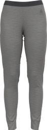 Collant Long Femme Odlo Merinos 200 Natural Gris