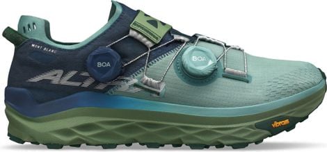 Altra Mont Blanc Boa Trail Shoes Blue/Green Men's