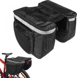 Sacoches Double 28L Noir VTT/Vélo de course/Ville