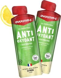 Overstims Antioxidant Lemon Energy Gel 34g