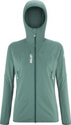 Veste Softshell Millet Fusion Xcs Vert Femme